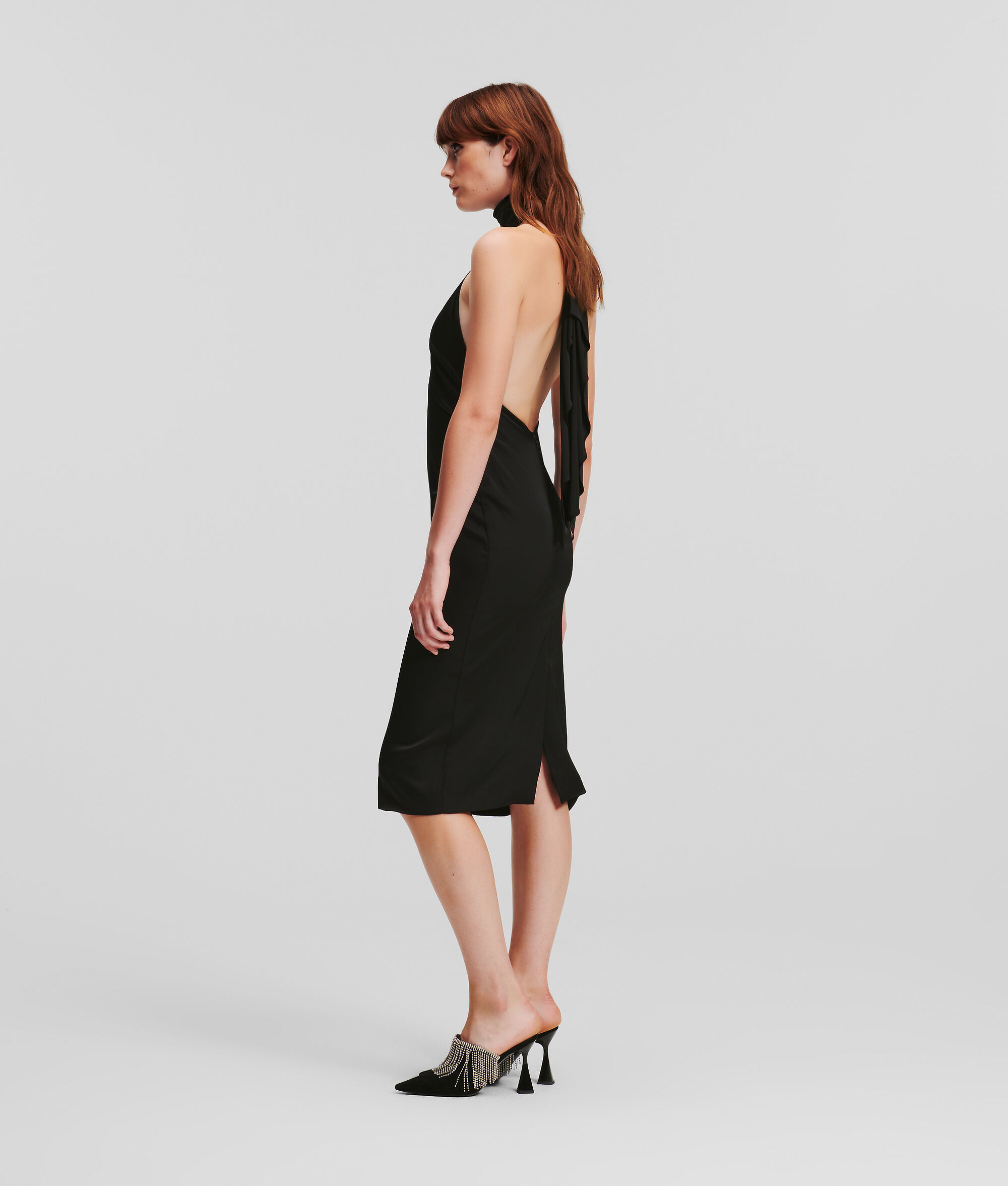 (image for) Stable RUFFLE HALTER DRESS HANDPICKED BY HUN KIM